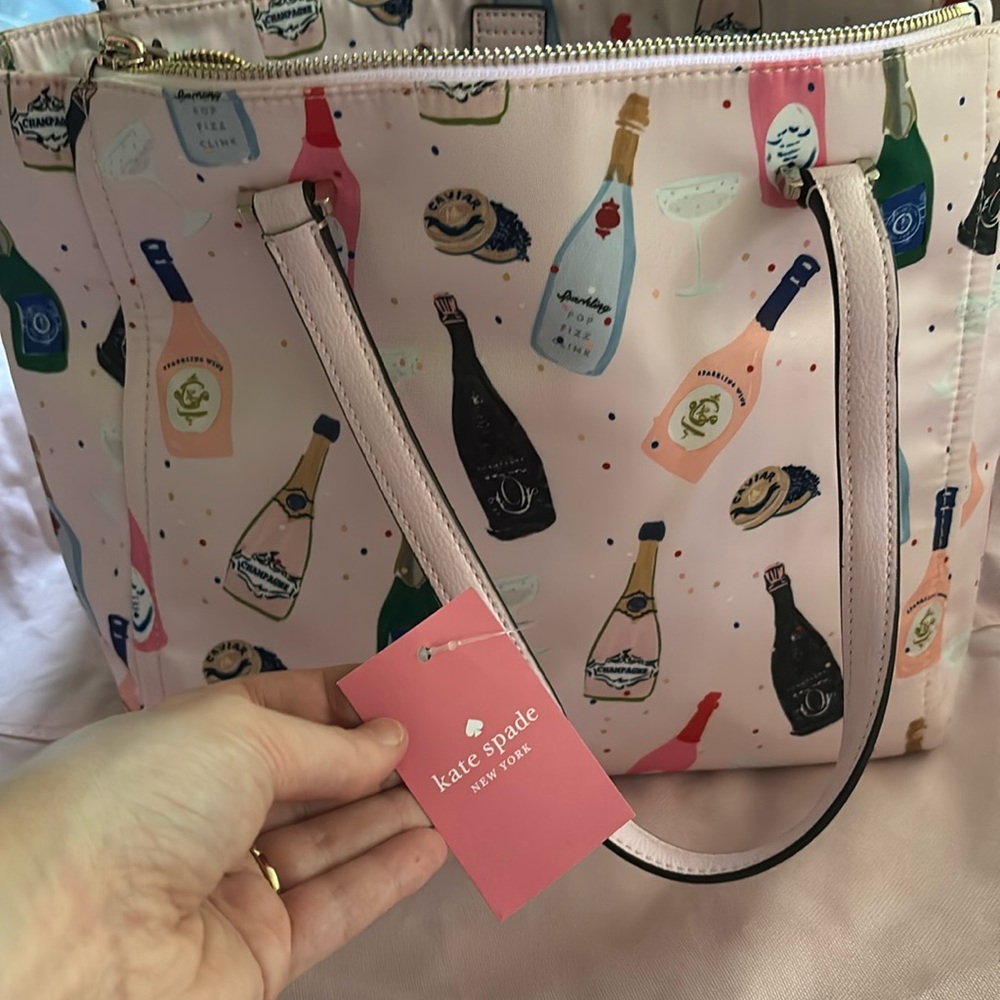 Kate Spade Dawn Champagne Medium Satchel NWT! 💖🍾🥂🍾